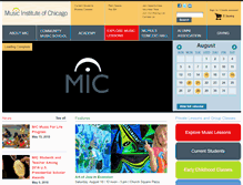 Tablet Screenshot of musicinst.org